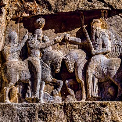 Investiture of Ardeshir I Rock Relief