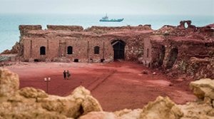 Persian Gulf View from Portuguese Castle