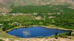 Small Alpine Lake in Alamut  Region