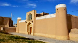 Traditional Iranian Caravanserai near Yazd