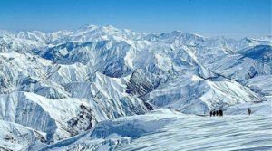 Iran Snowy Landscape