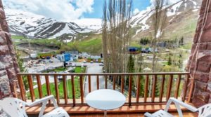 Iran Snow Covered Pinnacles View