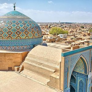 Old Mosque in Yazd UNESCO Old District